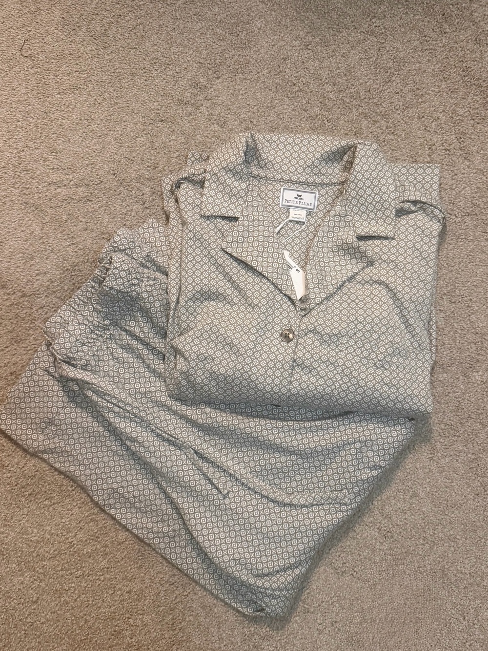 NWT Petite Plume Lightweight Pajama Set - Picture 2 of 10